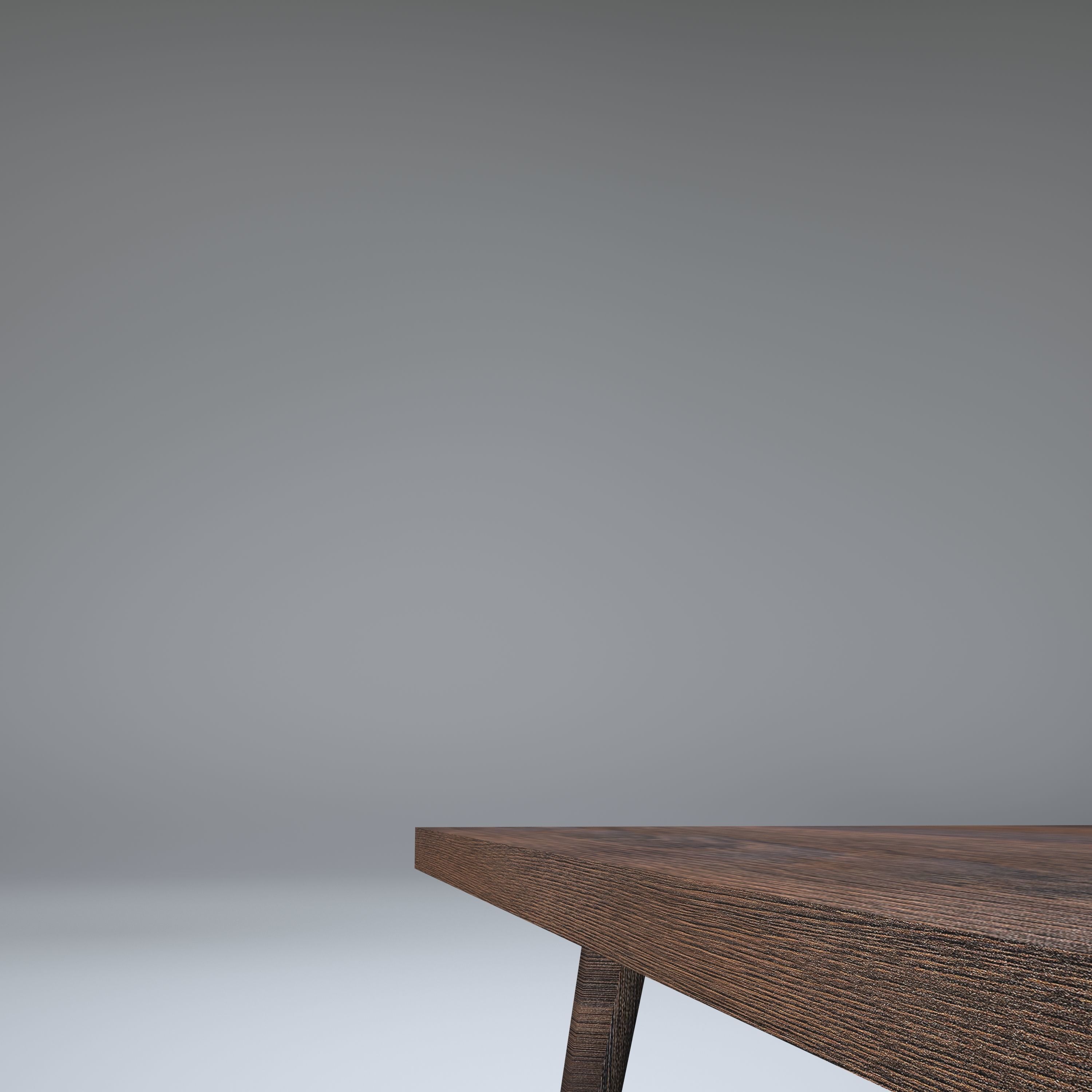 Modern Table Low-poly 3D model_4