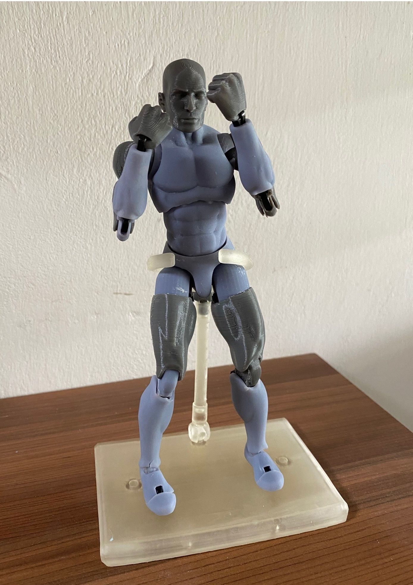 Holder Base Doll Model Support Stand 3D print model_6