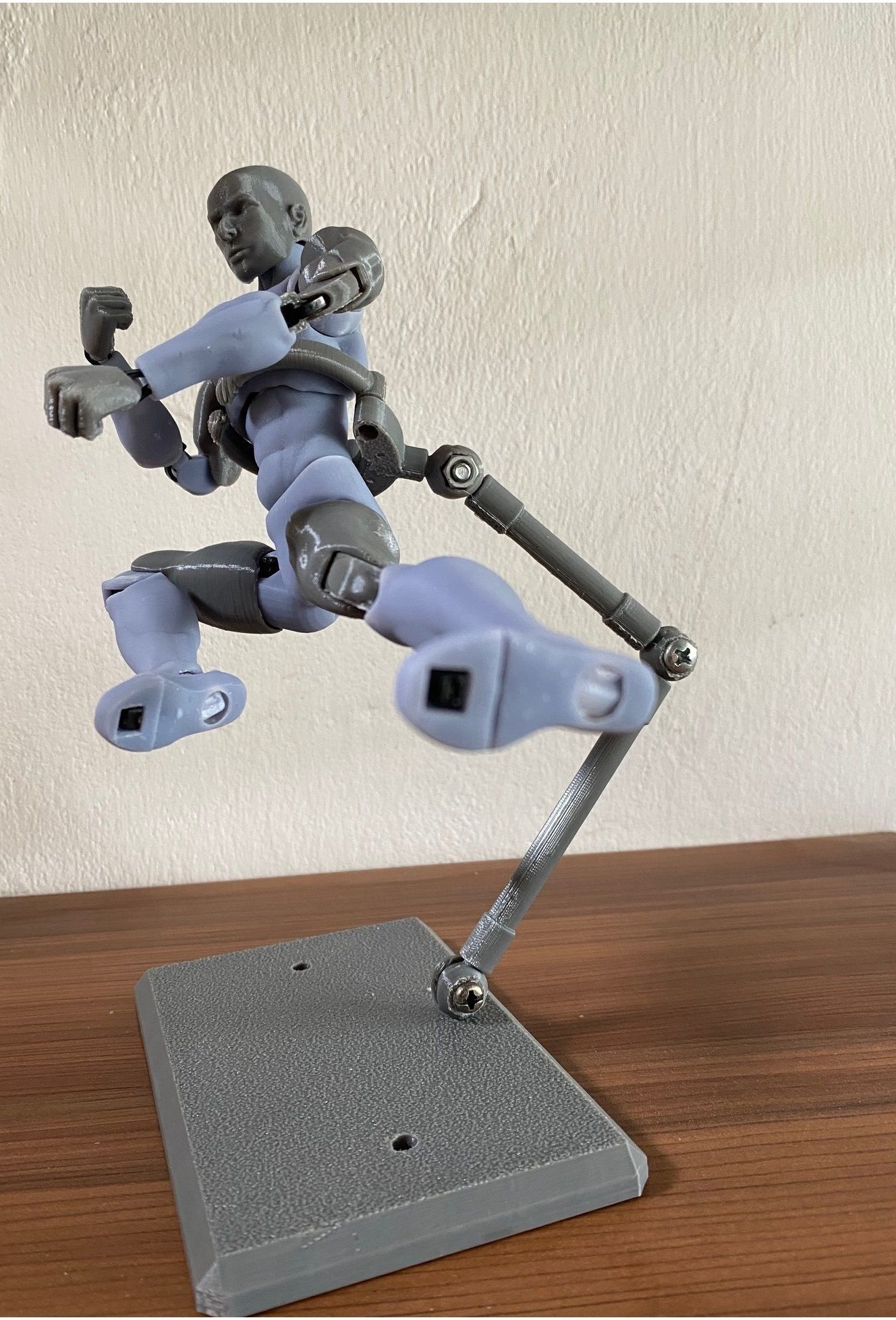 Holder Base Doll Model Support Stand 3D print model_3