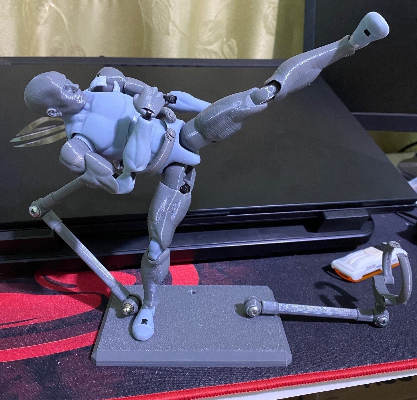 Holder Base Doll Model Support Stand 3D print model_1