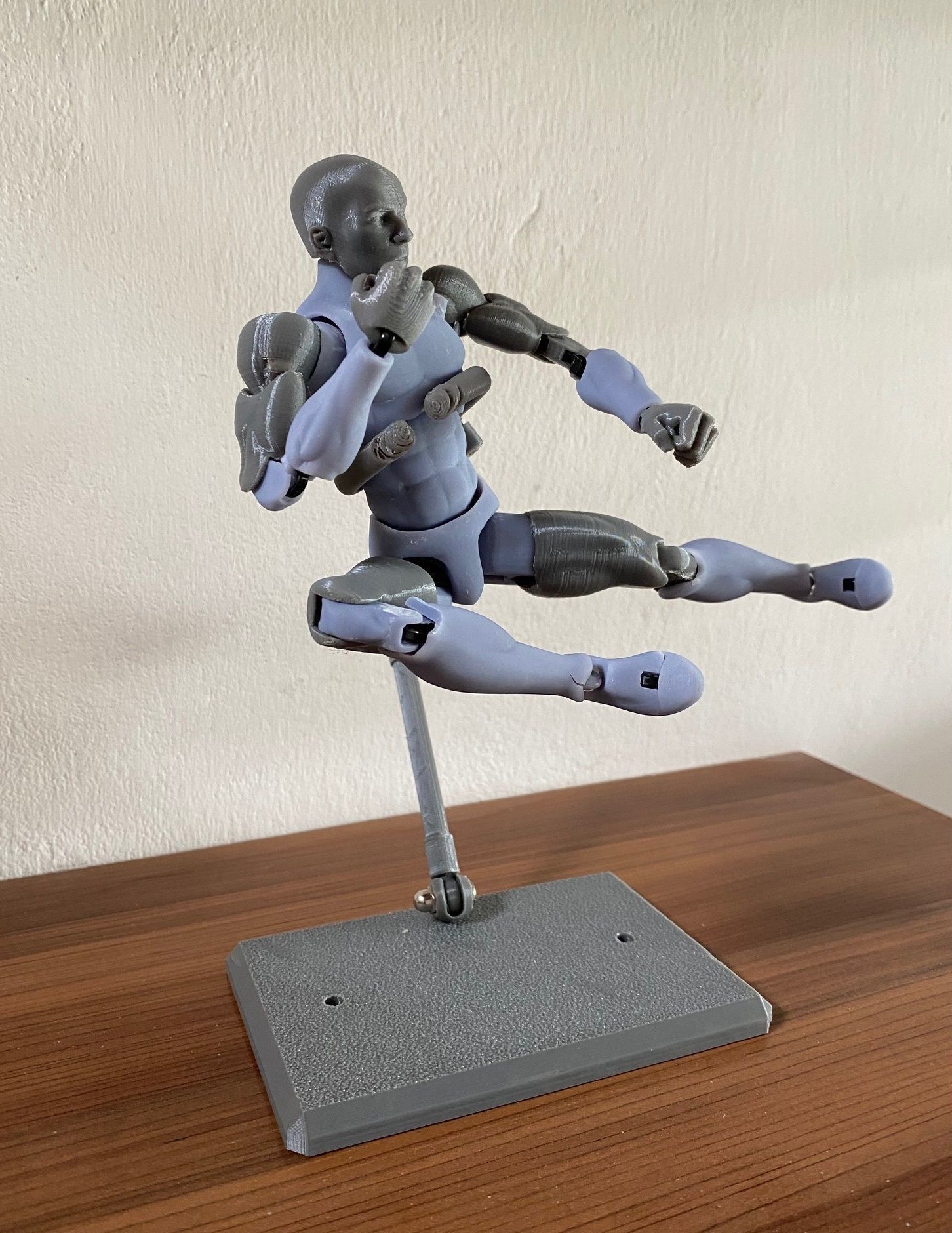 Holder Base Doll Model Support Stand 3D print model_2