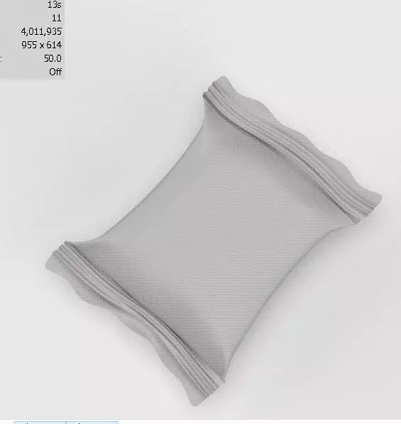 Chocolate Candy mockup 3D model