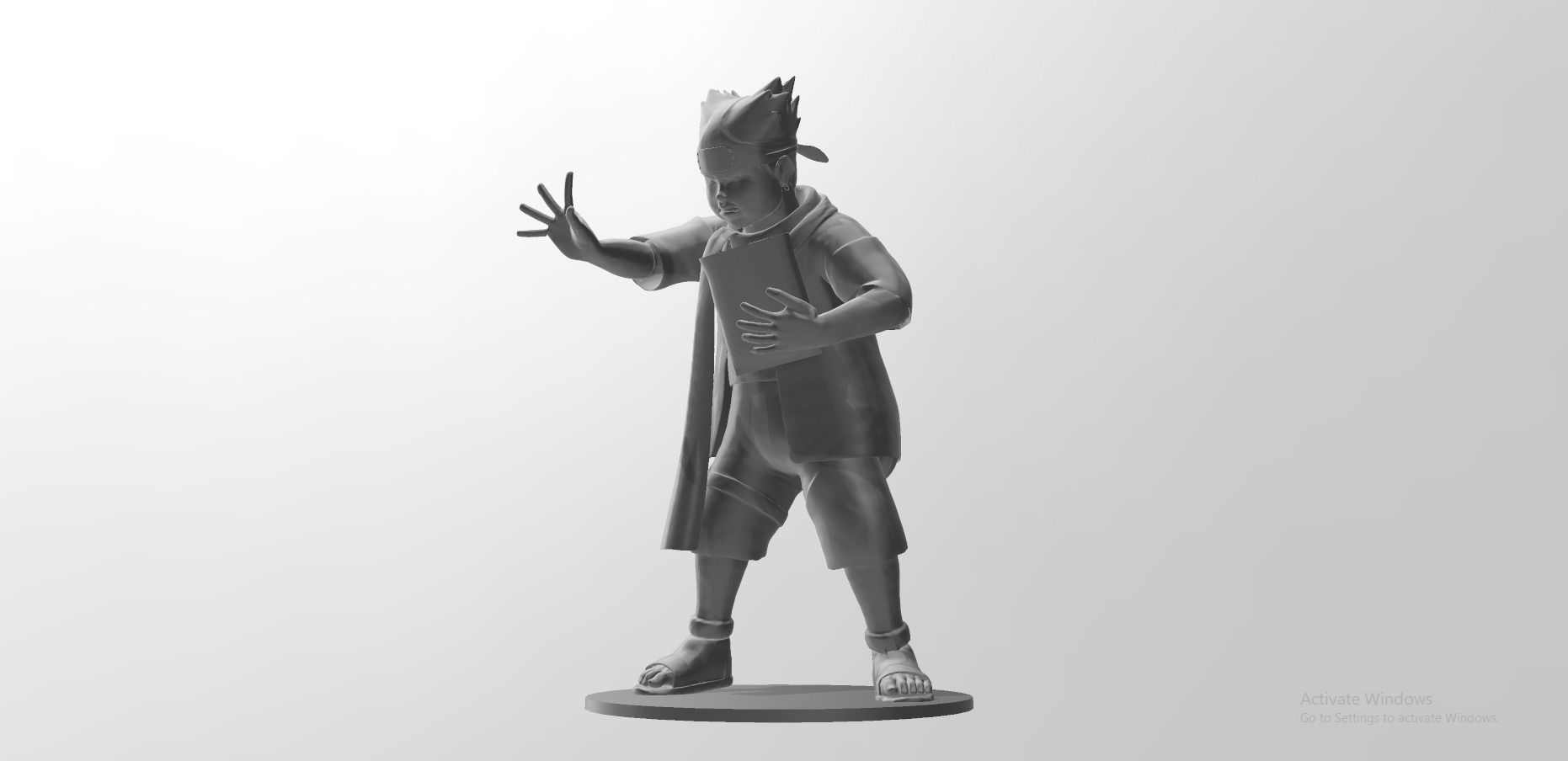 Choji Akimichi from Naruto 3D print model_1