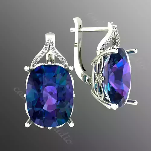 Earrings  op1 3D print model