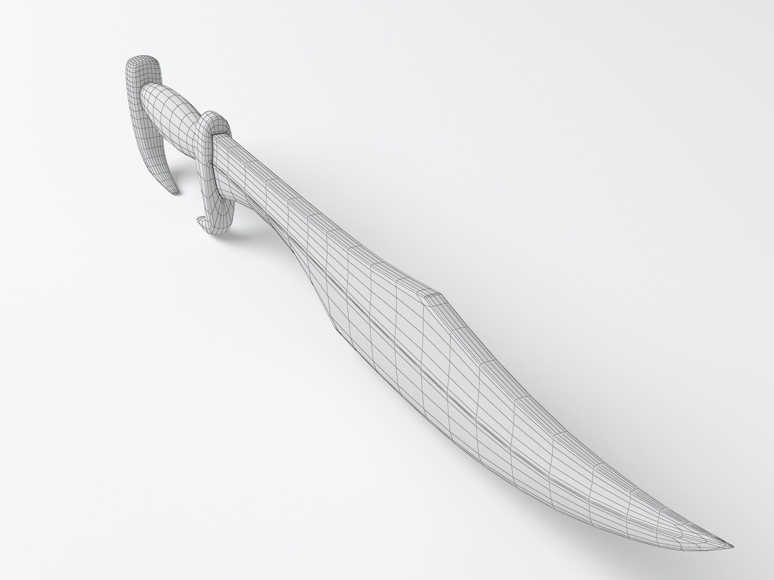 Sword 2 3D model_3
