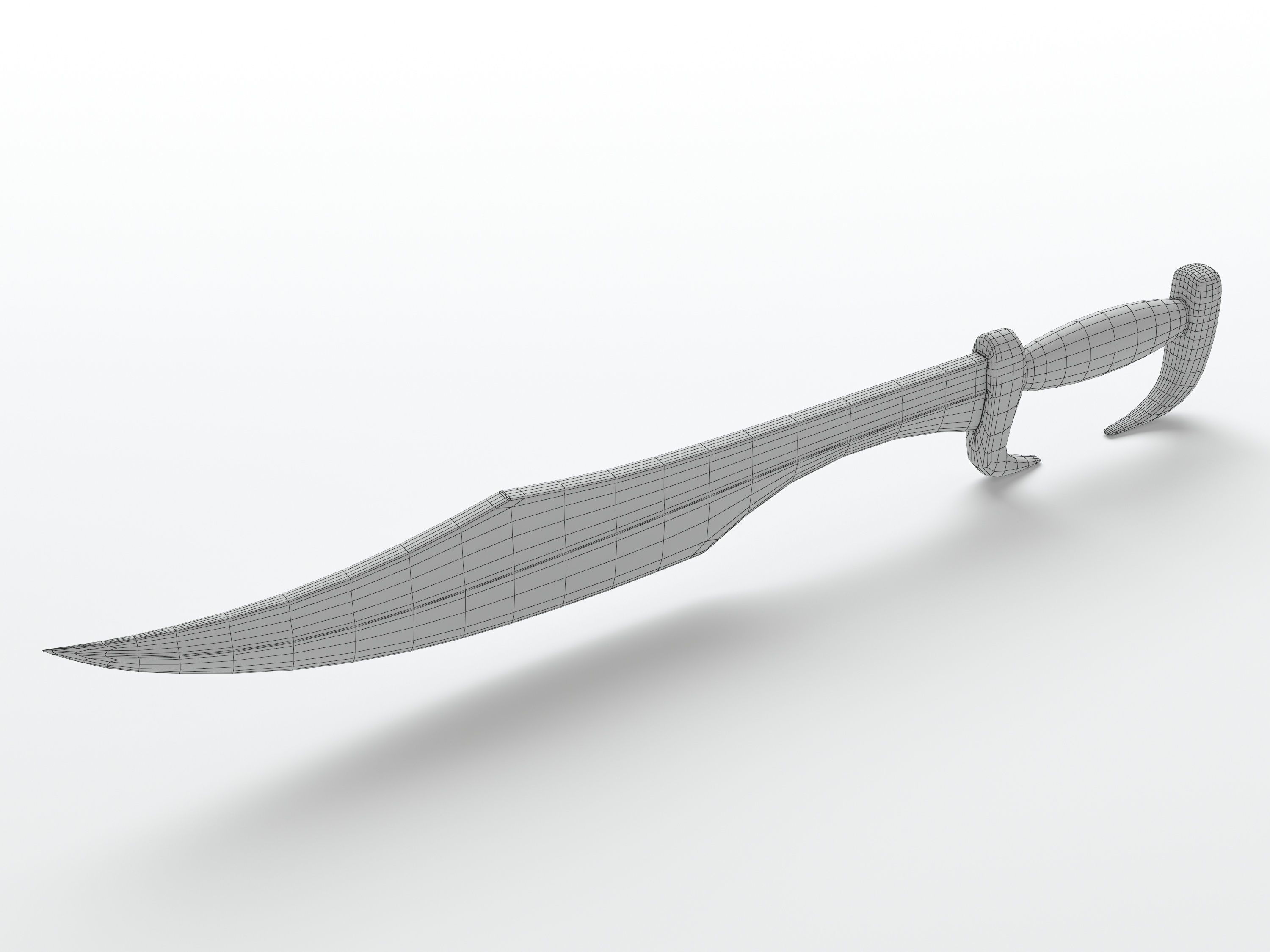 Sword 2 3D model_1