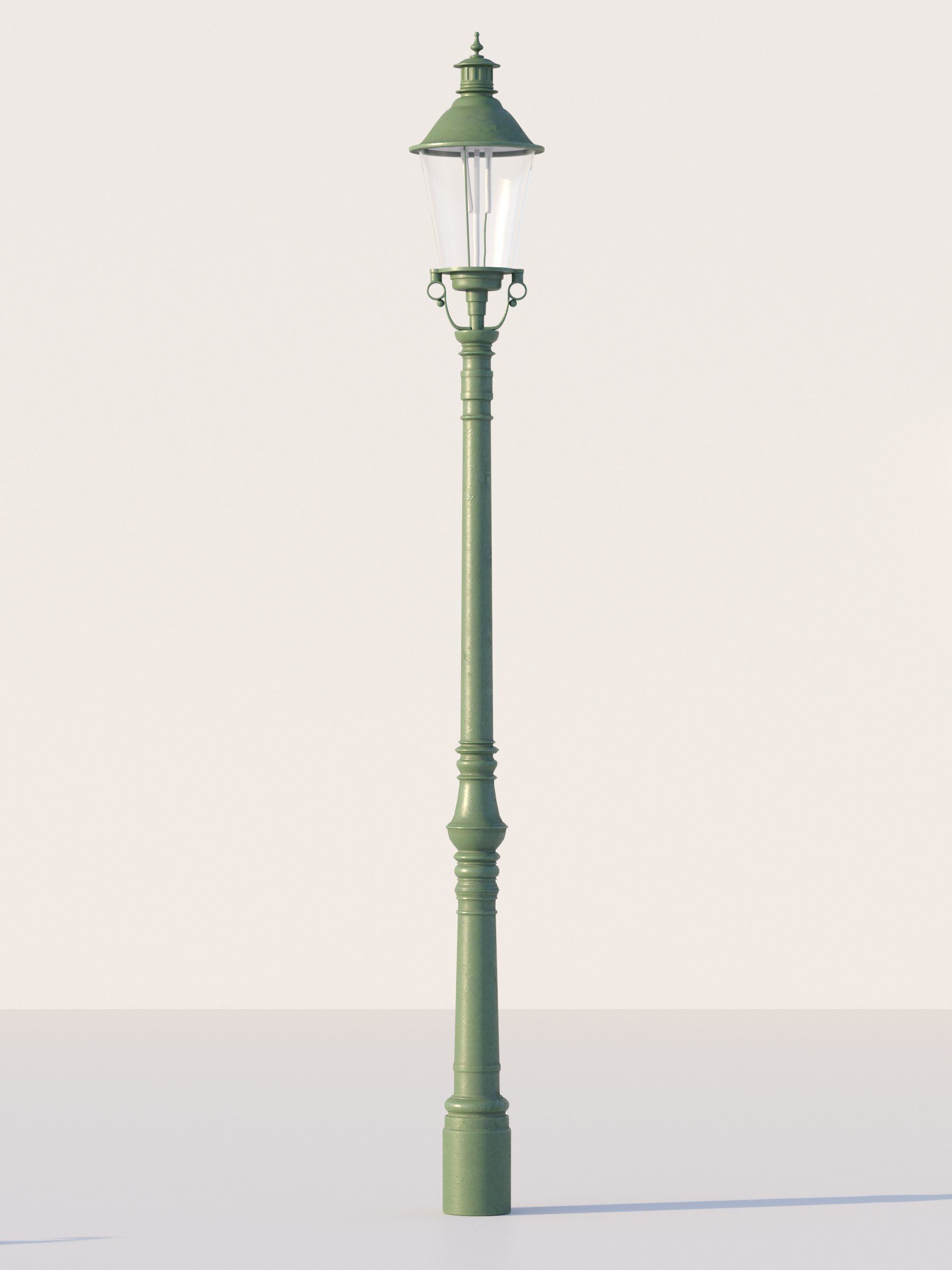 vienna public street lamp 3D model_3