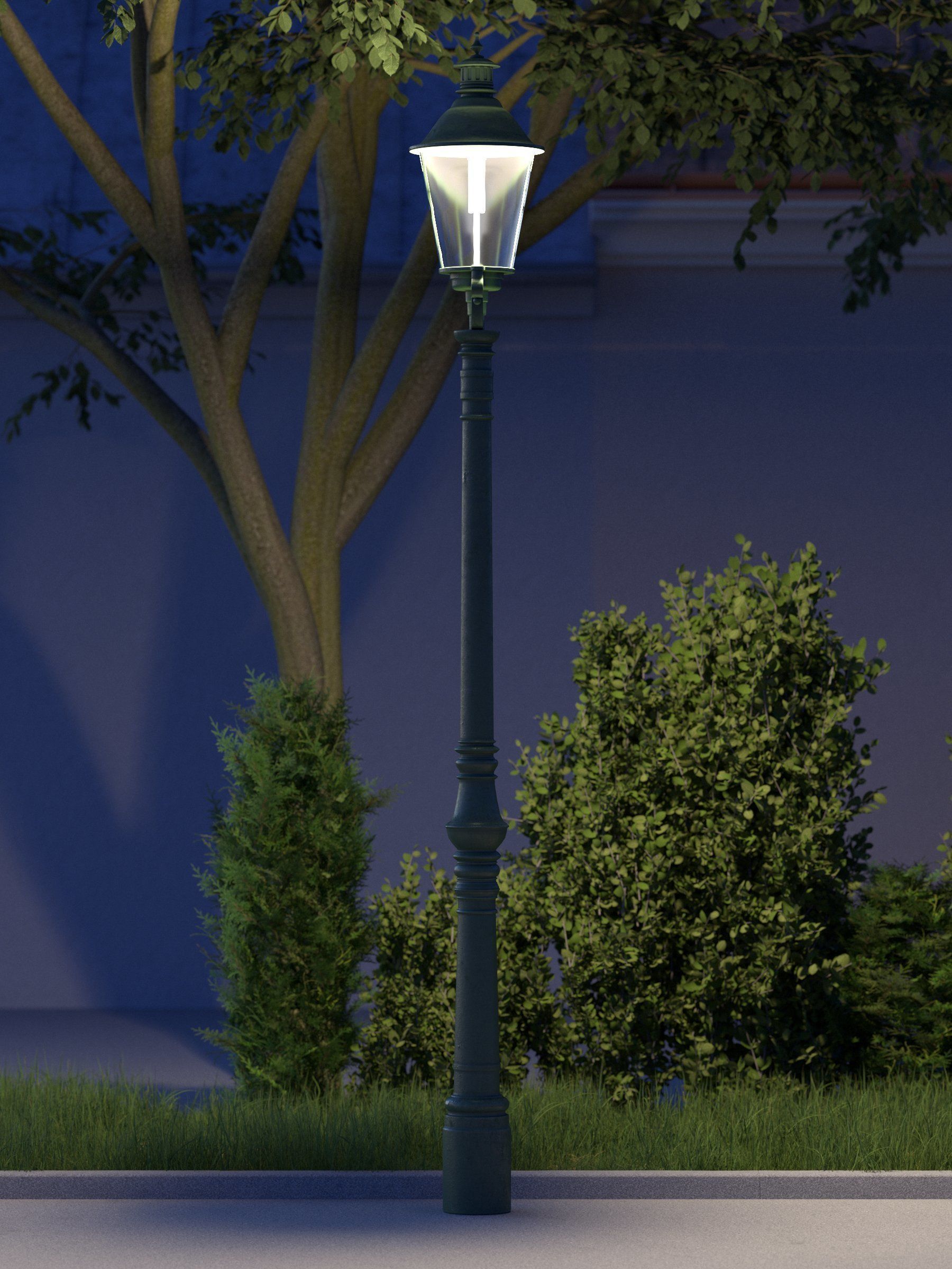 vienna public street lamp 3D model_1