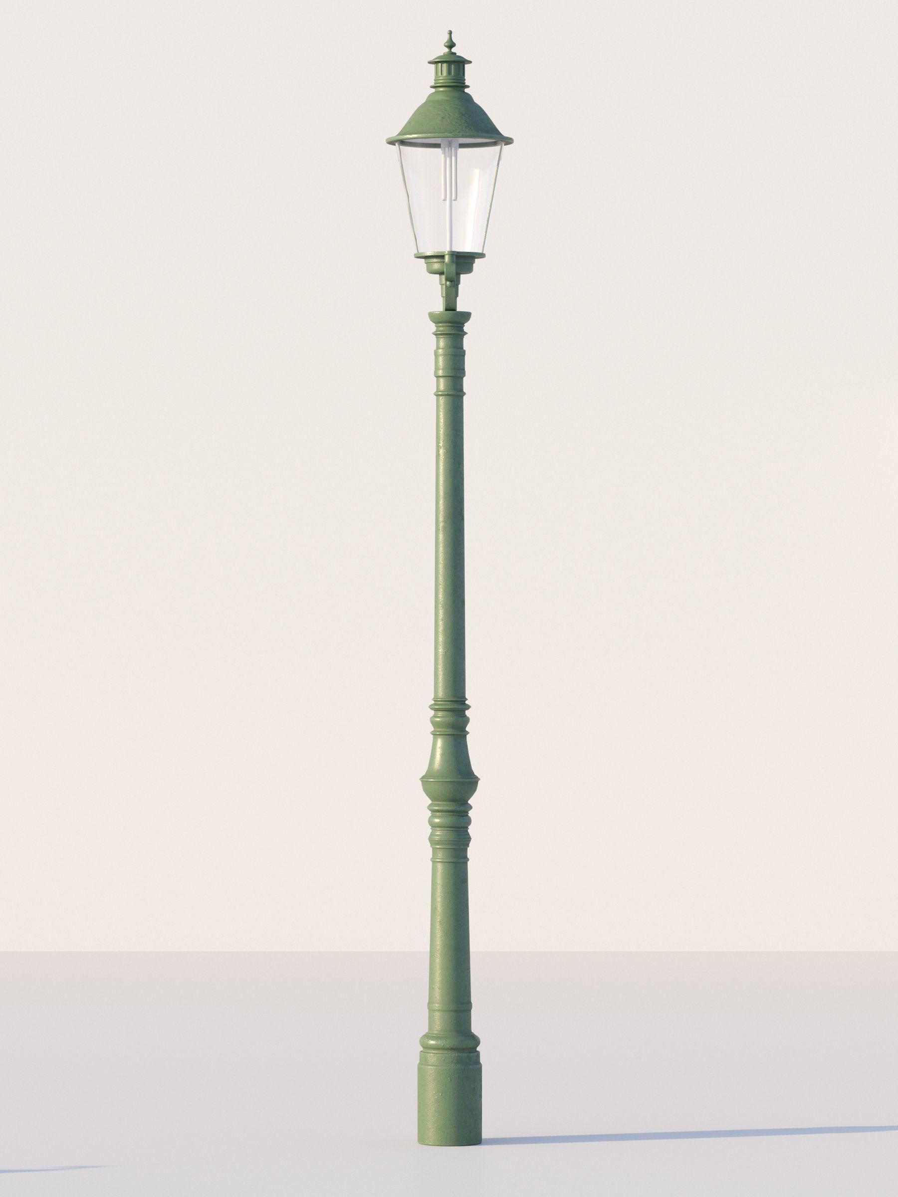 vienna public street lamp 3D model_2
