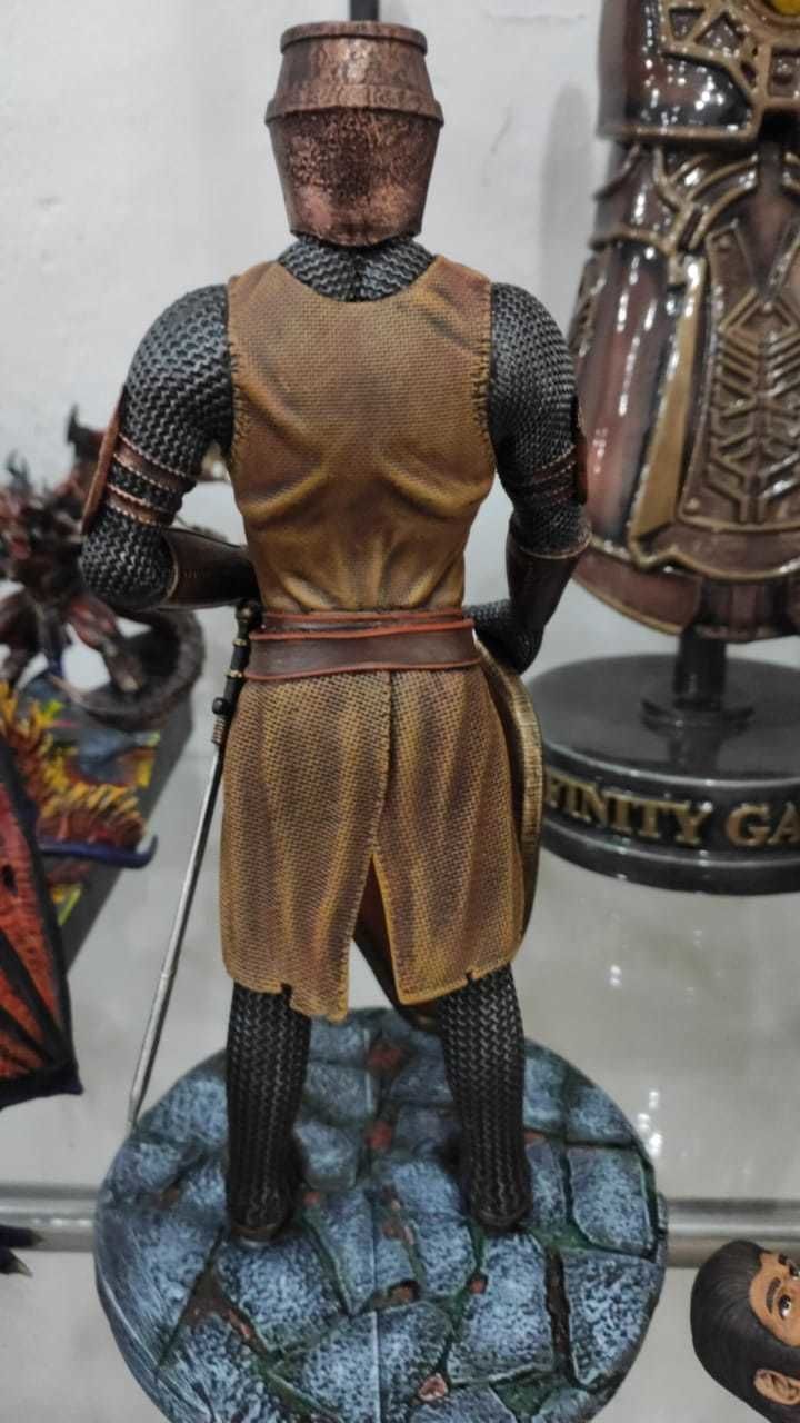 Templar - Stl medieval knight 3D print model_3