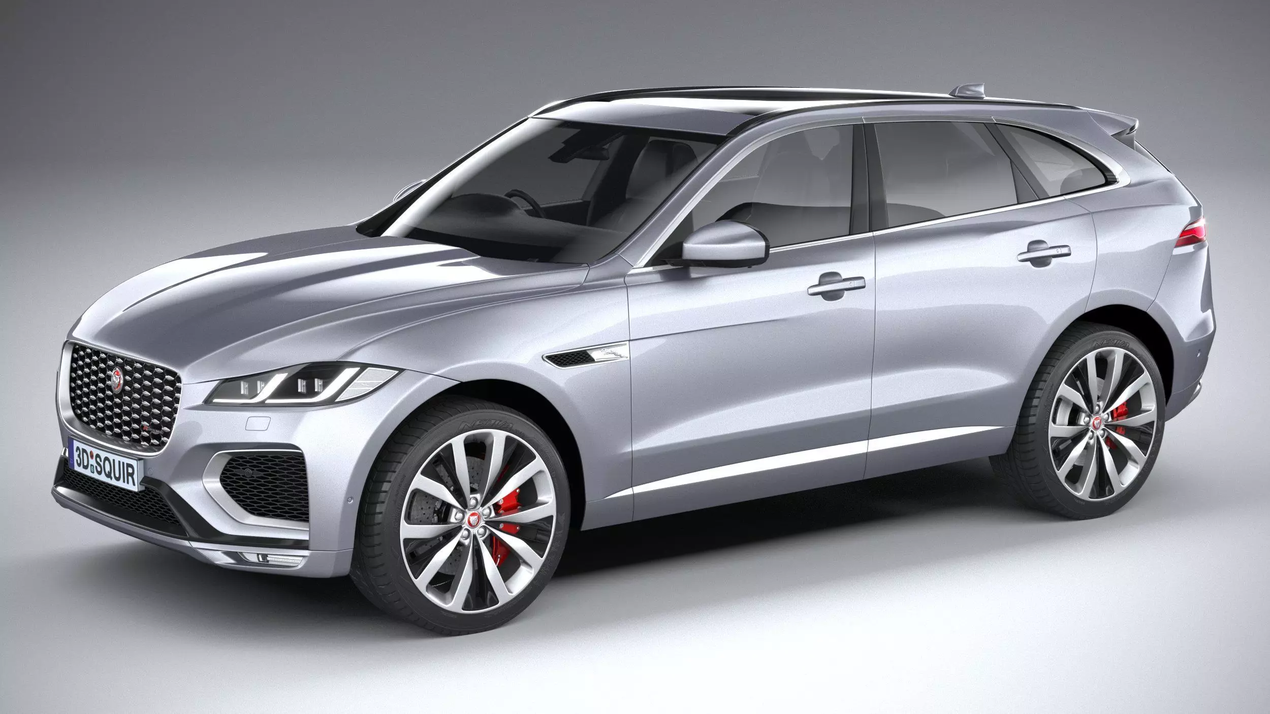 Jaguar F-Pace 2021 3D model