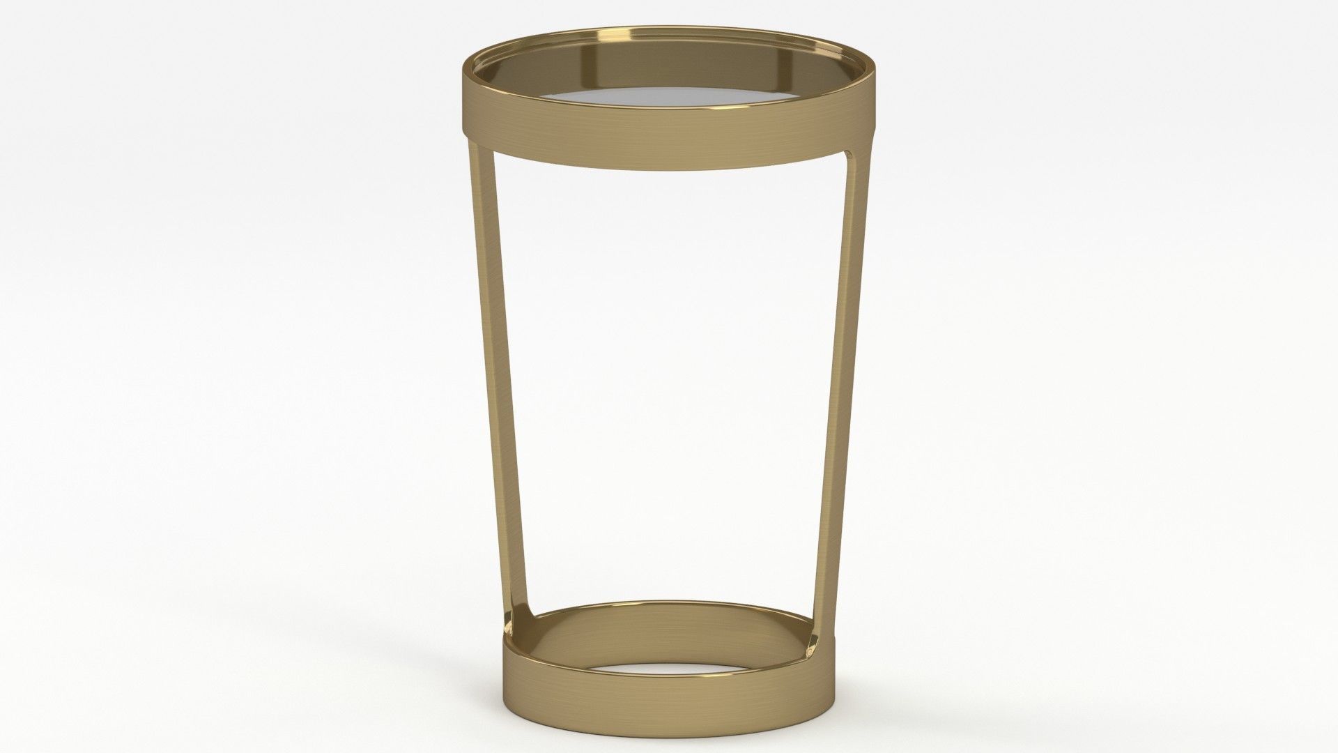 Lowe Round Side Table 3D model CGTrader