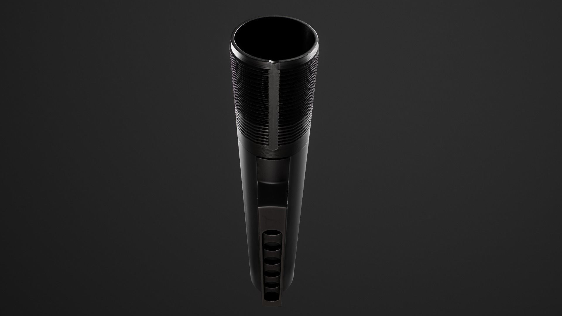 AR15 Carbine Buffer Tubes collection Free low-poly 3D model_15