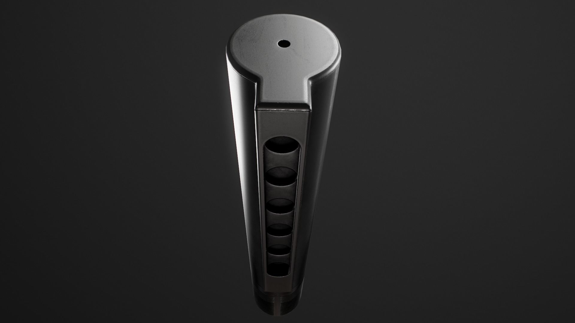 AR15 Carbine Buffer Tubes collection Free low-poly 3D model_27