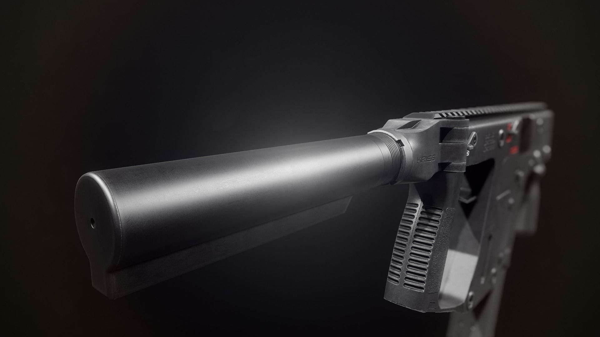 AR15 Carbine Buffer Tubes collection Free low-poly 3D model_66