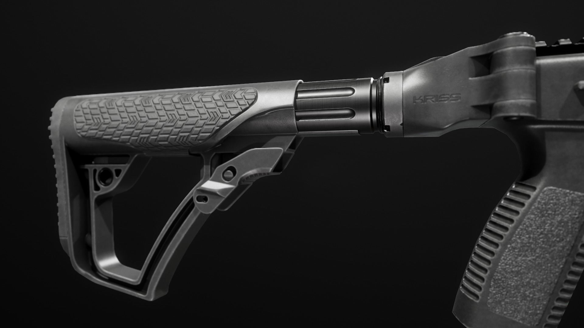 AR15 Carbine Buffer Tubes collection Free low-poly 3D model_70