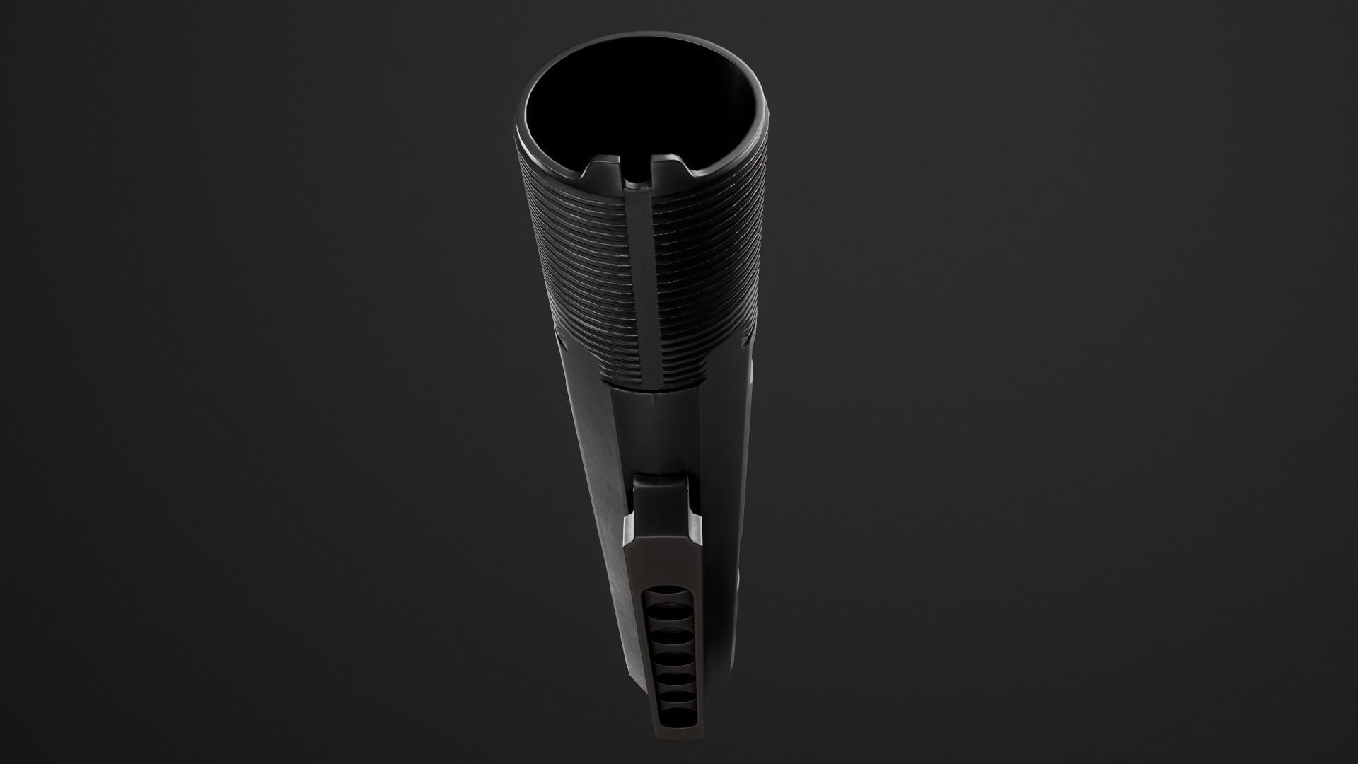 AR15 Carbine Buffer Tubes collection Free low-poly 3D model_46