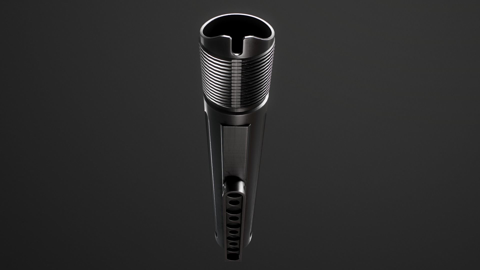 AR15 Carbine Buffer Tubes collection Free low-poly 3D model_32