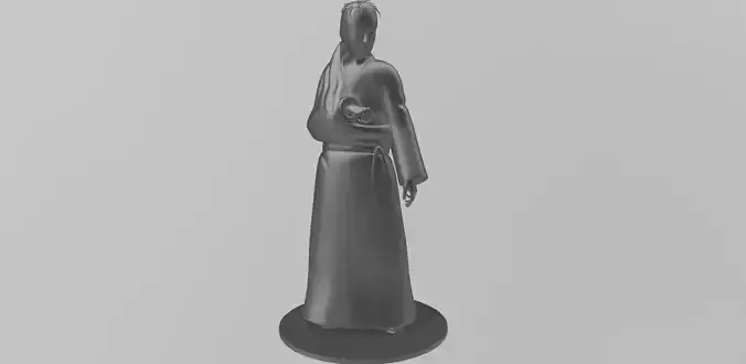 Danzo Shimura from Naruto 3D print model
