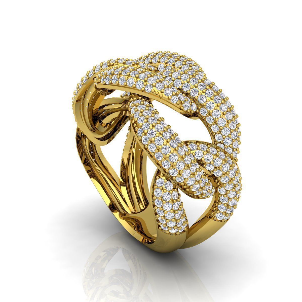 Mens Ring Size 10 3D print model_12