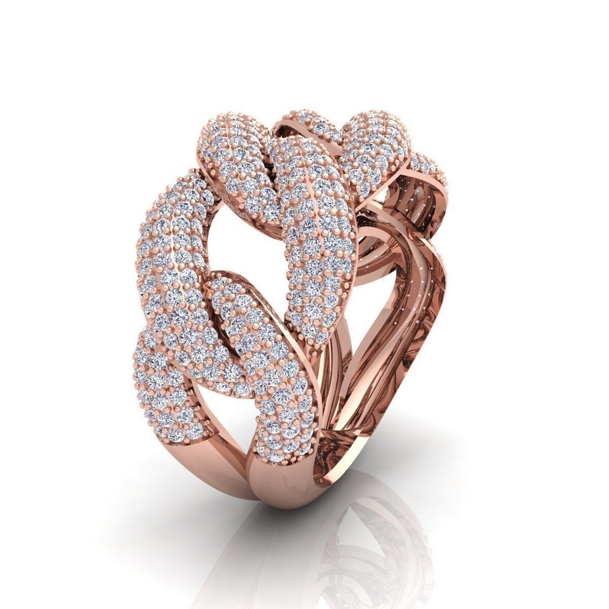 Mens Ring Size 10 3D print model_14