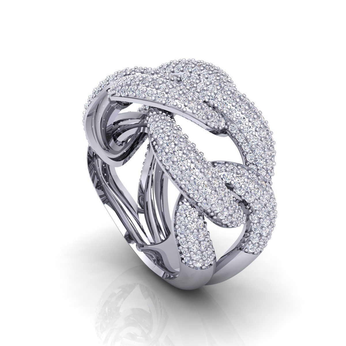 Mens Ring Size 10 3D print model_10