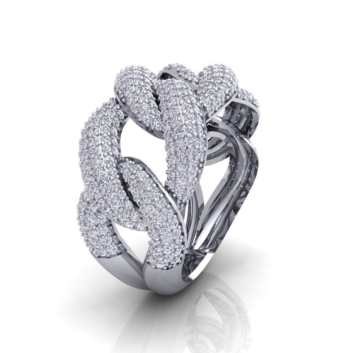 Mens Ring Size 10 3D print model_13