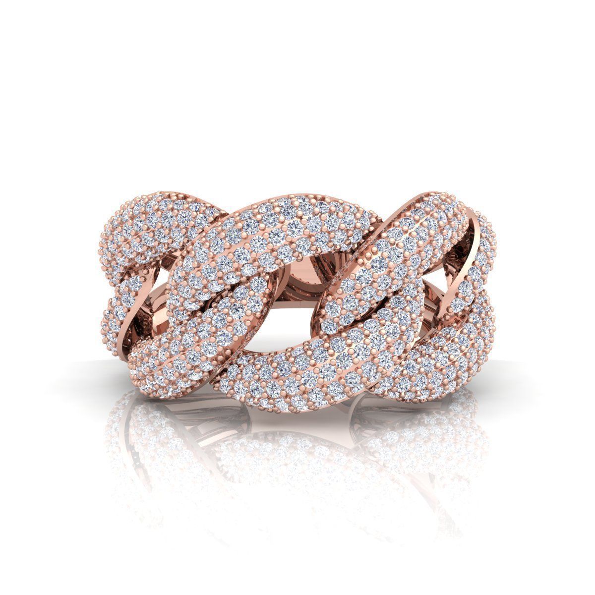 Mens Ring Size 10 3D print model_8