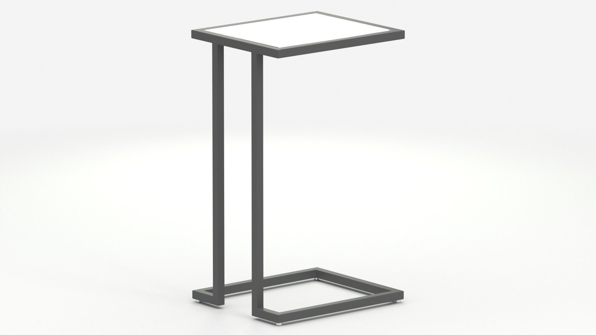 Pull Up Side Table 3D model_7