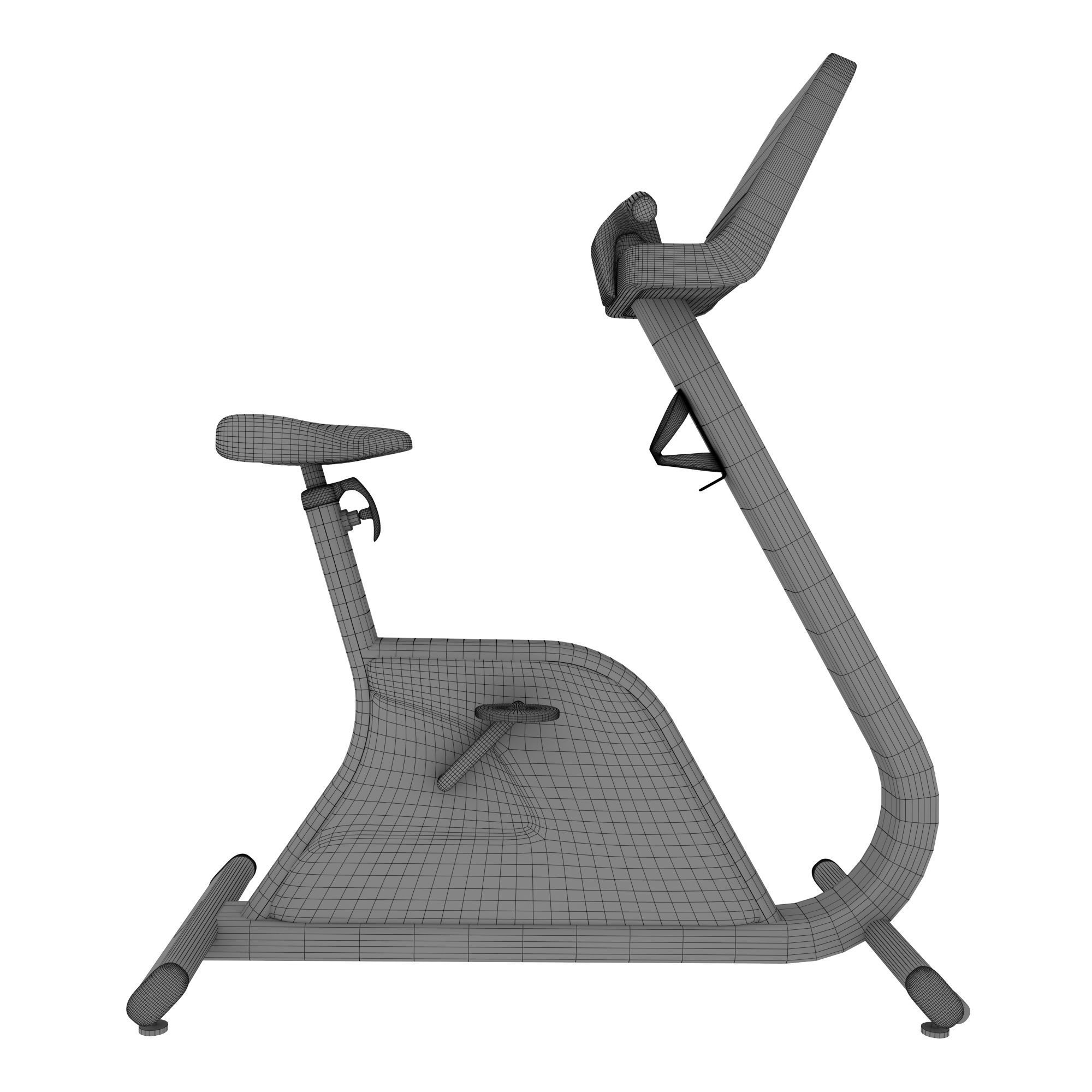 Exercise Cardio Bike 3D model_3