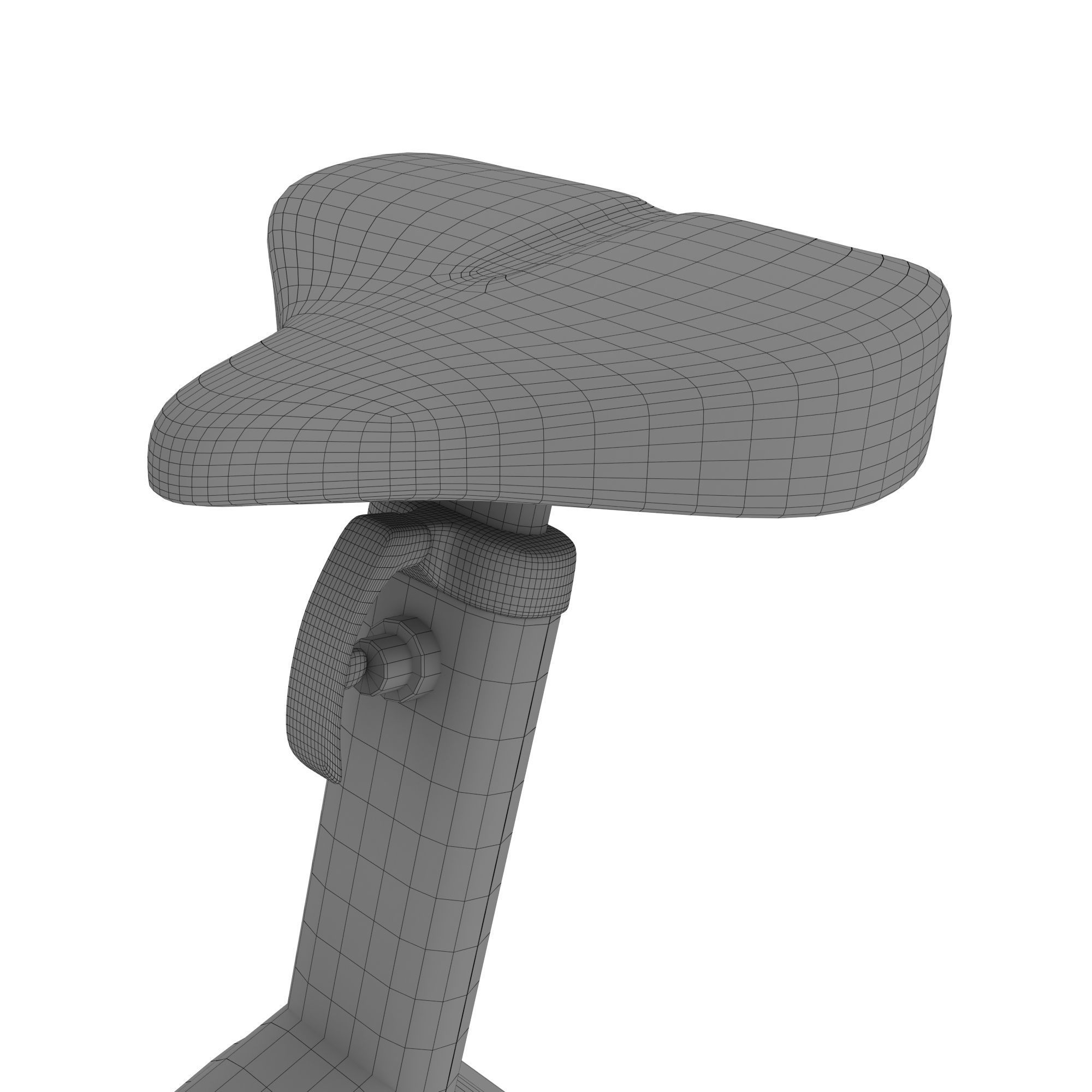 Exercise Cardio Bike 3D model_9