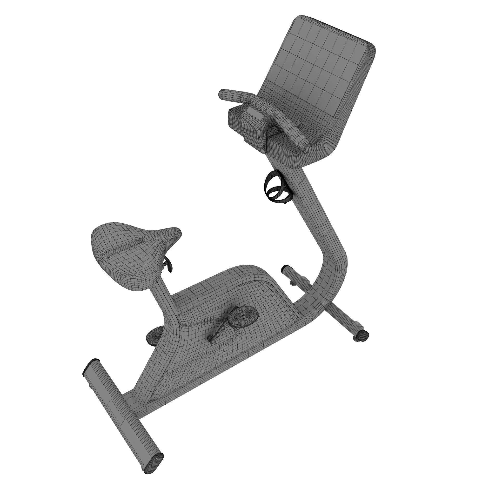 Exercise Cardio Bike 3D model_1