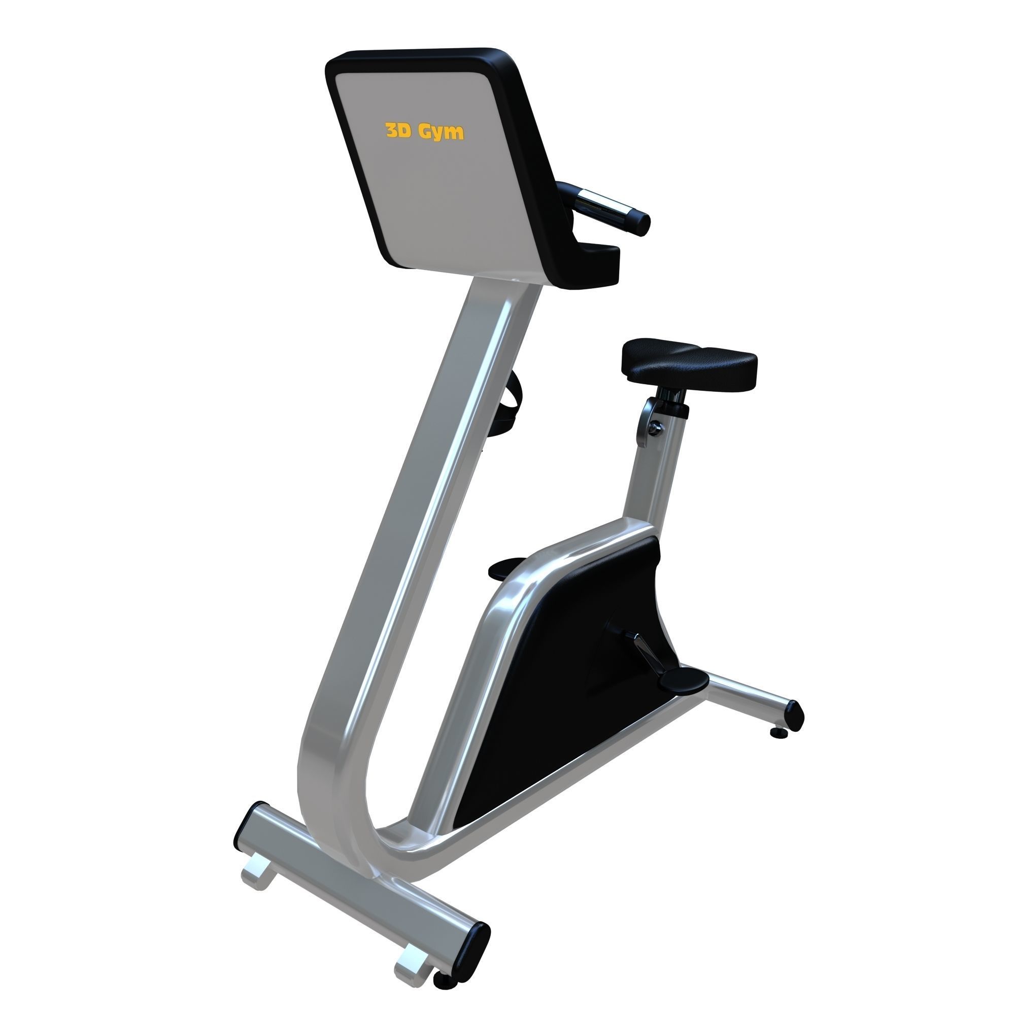 Exercise Cardio Bike 3D model_6