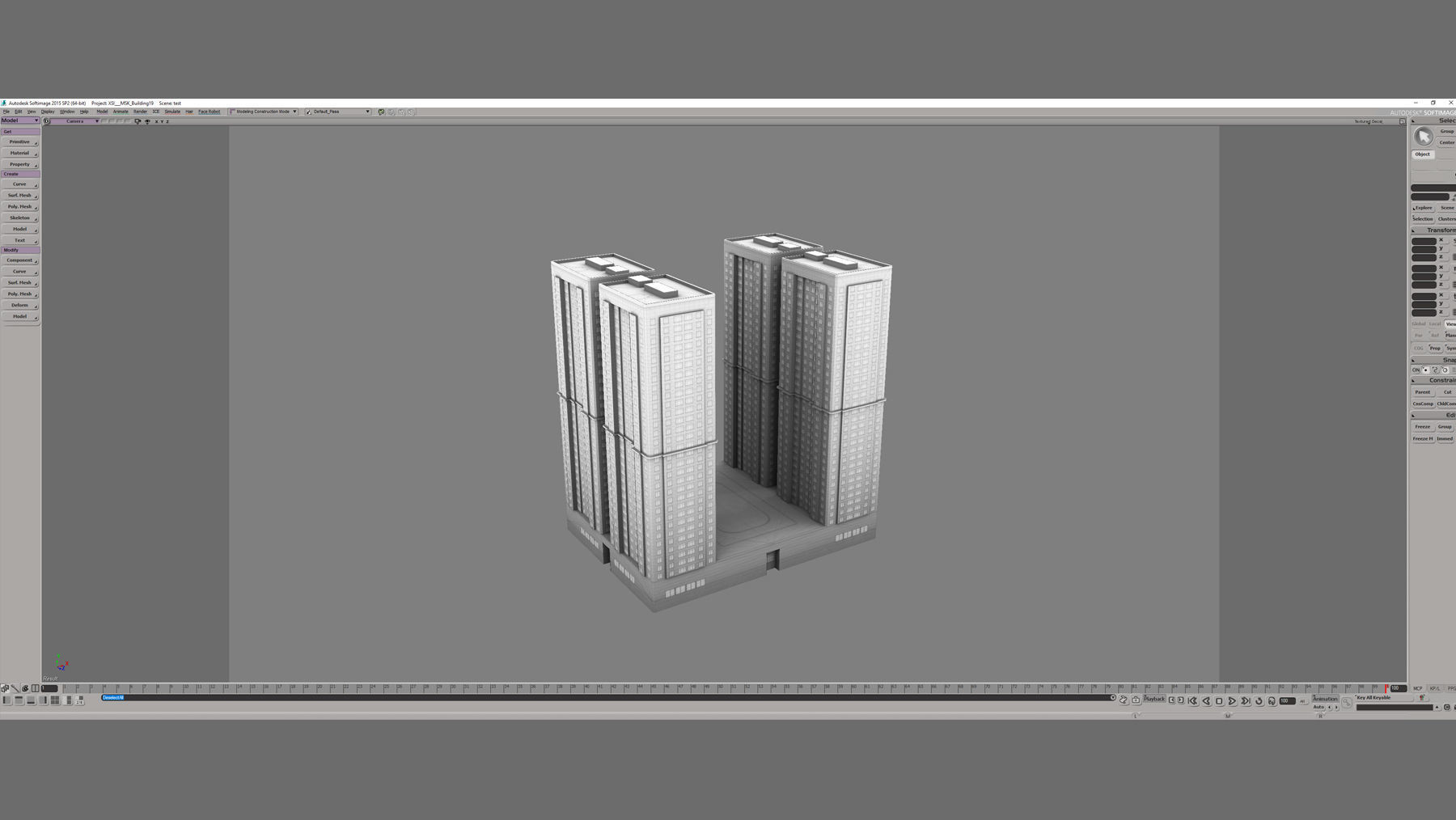 MSK Building 19 Low-poly 3D model_15