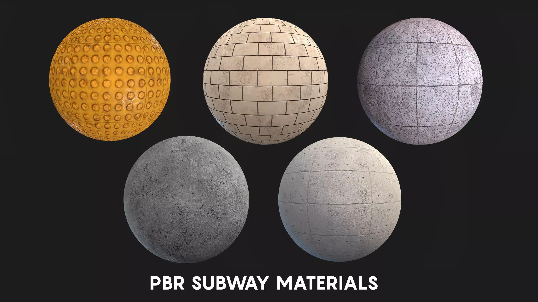 PBR Subway Materials Texture_0