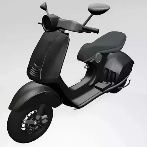 Vespa Scooter 01