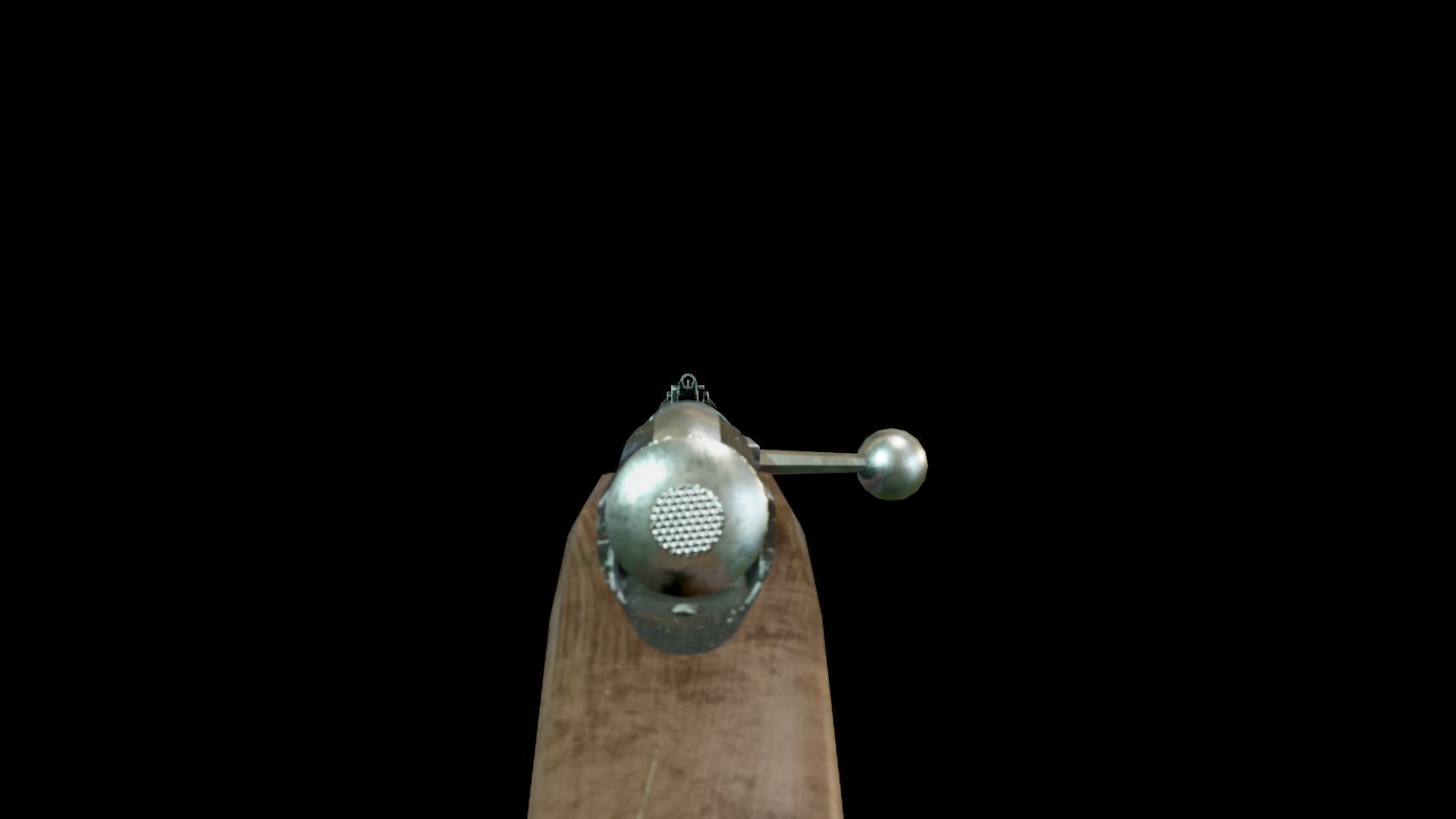 Mosin Nagant Rifle scratched Low-poly 3D model_11