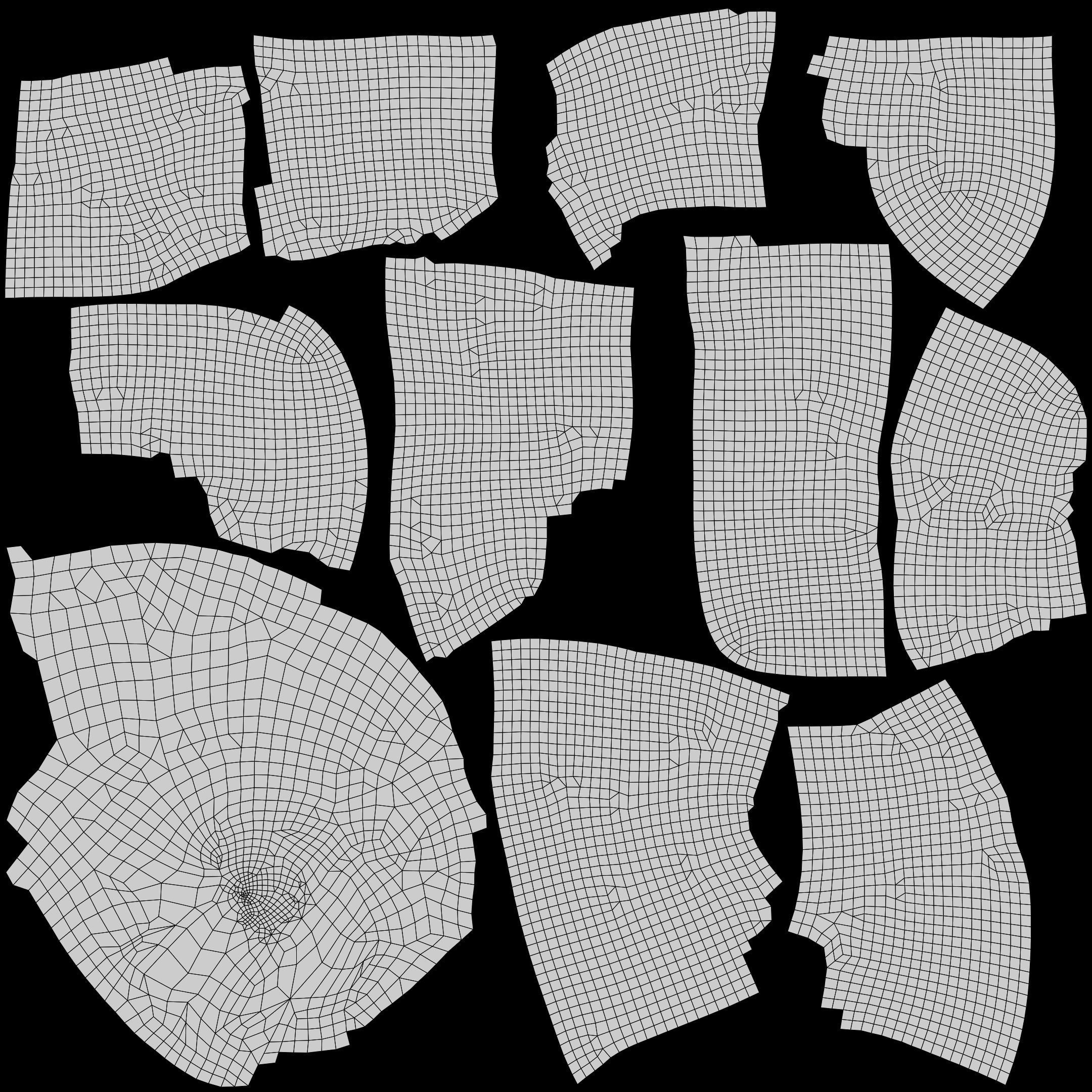 Tessellate Nerita Sea Shell Low-poly 3D model_21