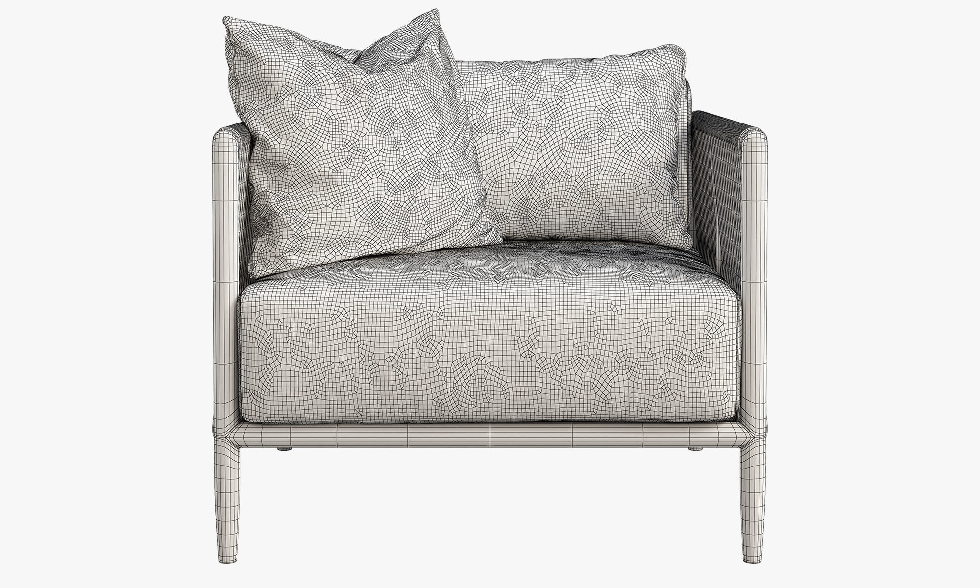 Brown Jordan Maldives Lounge Chair 3D model_19