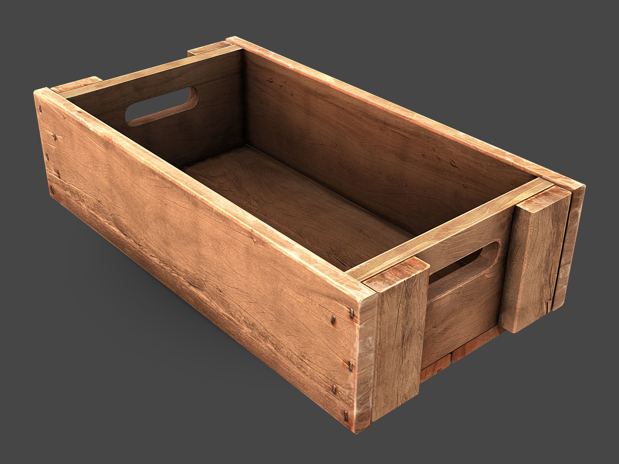 Old Wooden Crates Pack 3D Model Collection_2