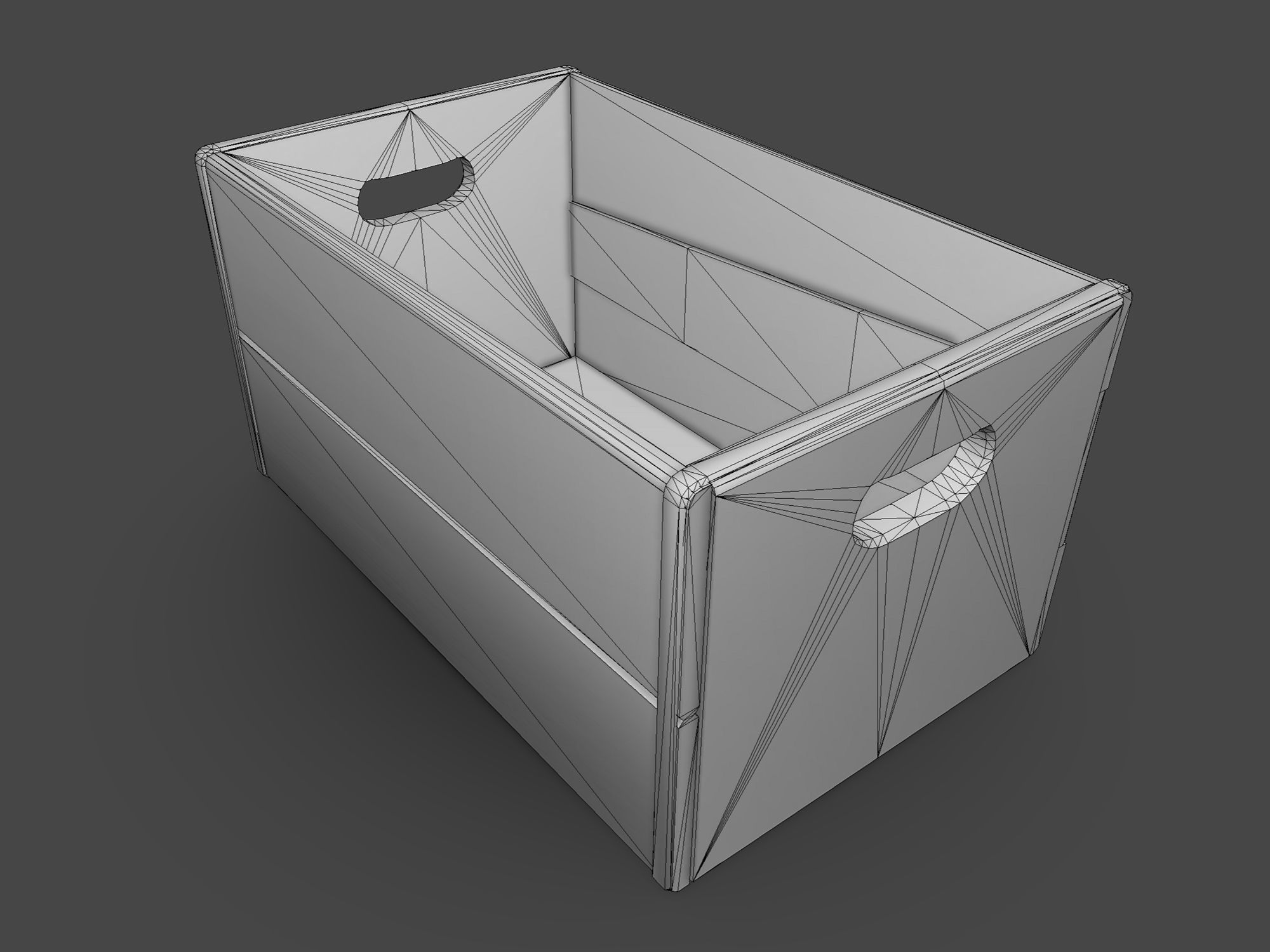 Old Wooden Crates Pack 3D Model Collection_11