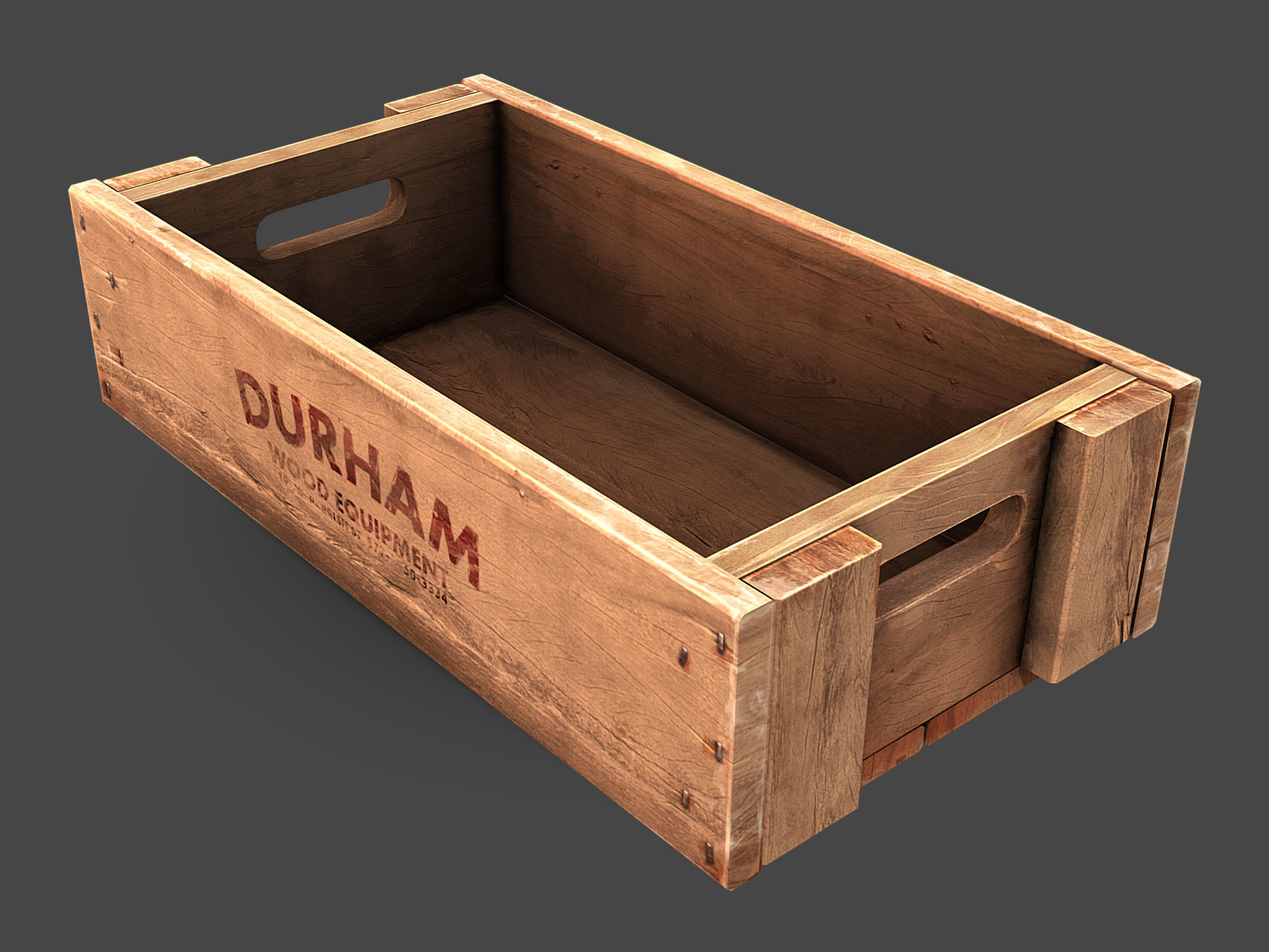 Old Wooden Crates Pack 3D Model Collection_1