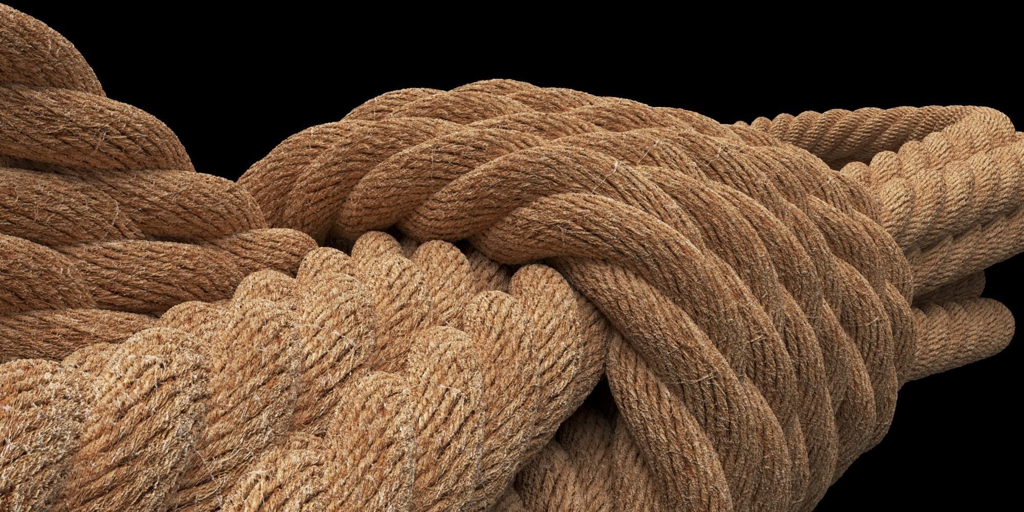 Photorealistic Rope 3D model_9