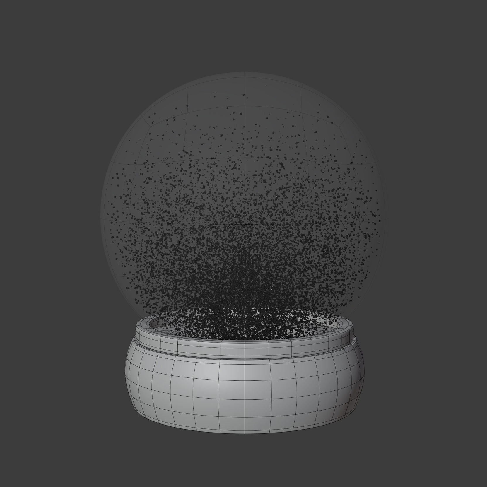 Snow Globe 3D model_5