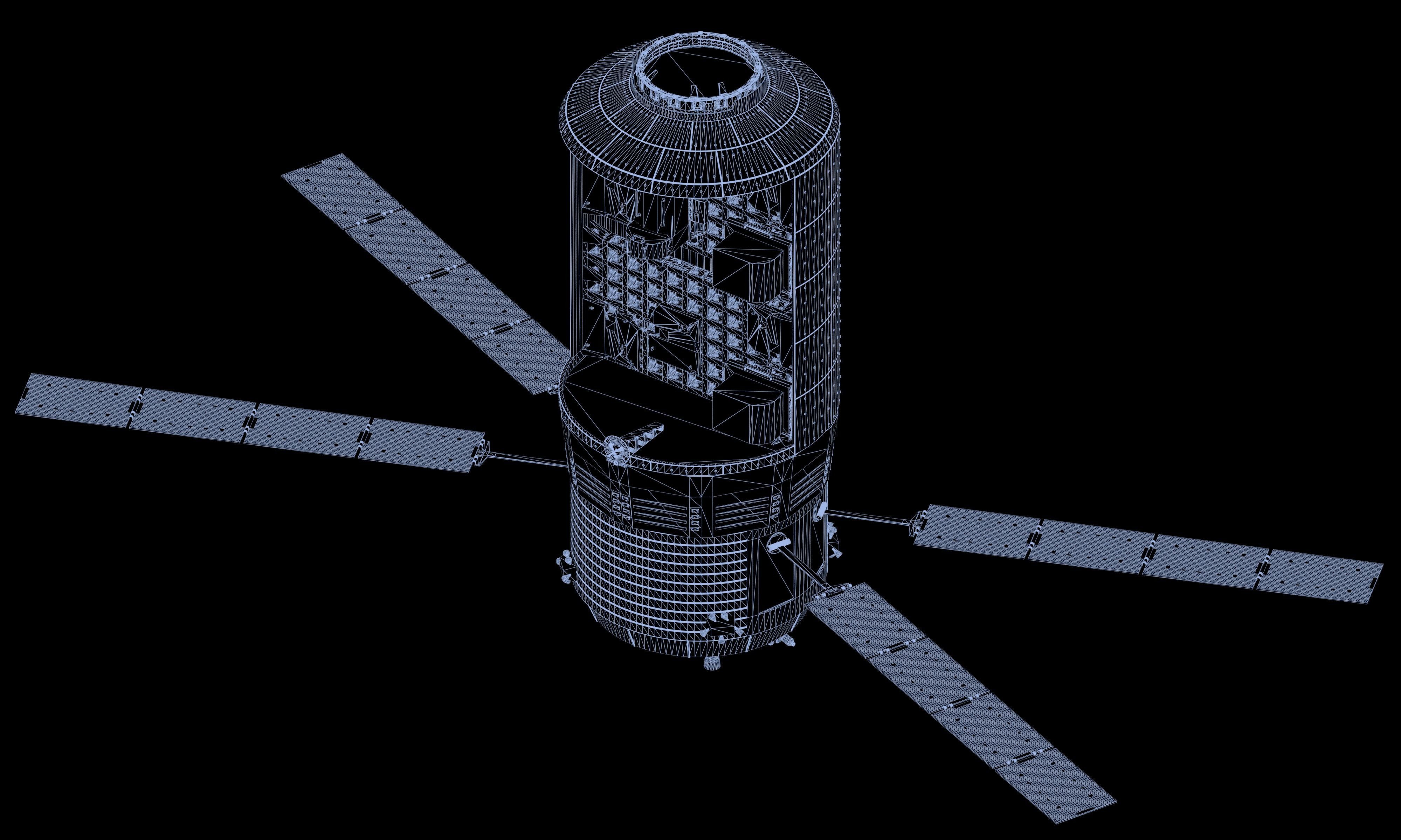 Automated Transfer Vehicle - Unpressurized Logistics Carrier 3D model_7