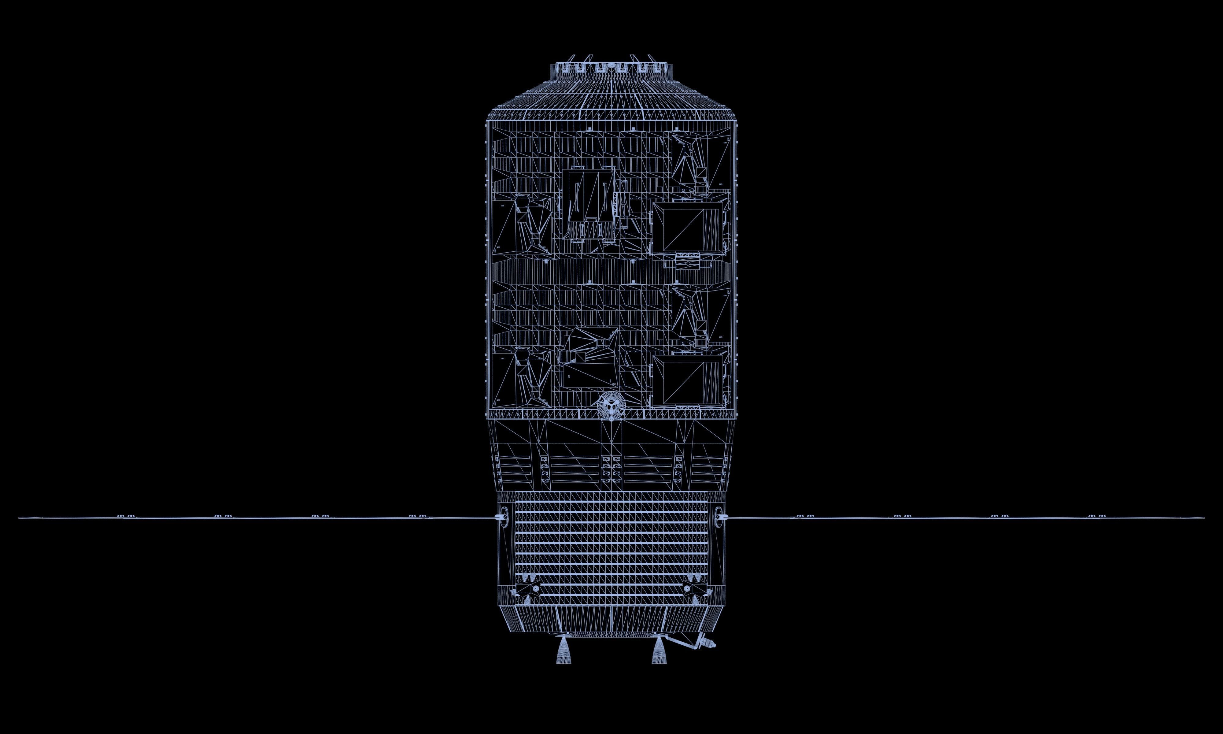 Automated Transfer Vehicle - Unpressurized Logistics Carrier 3D model_5
