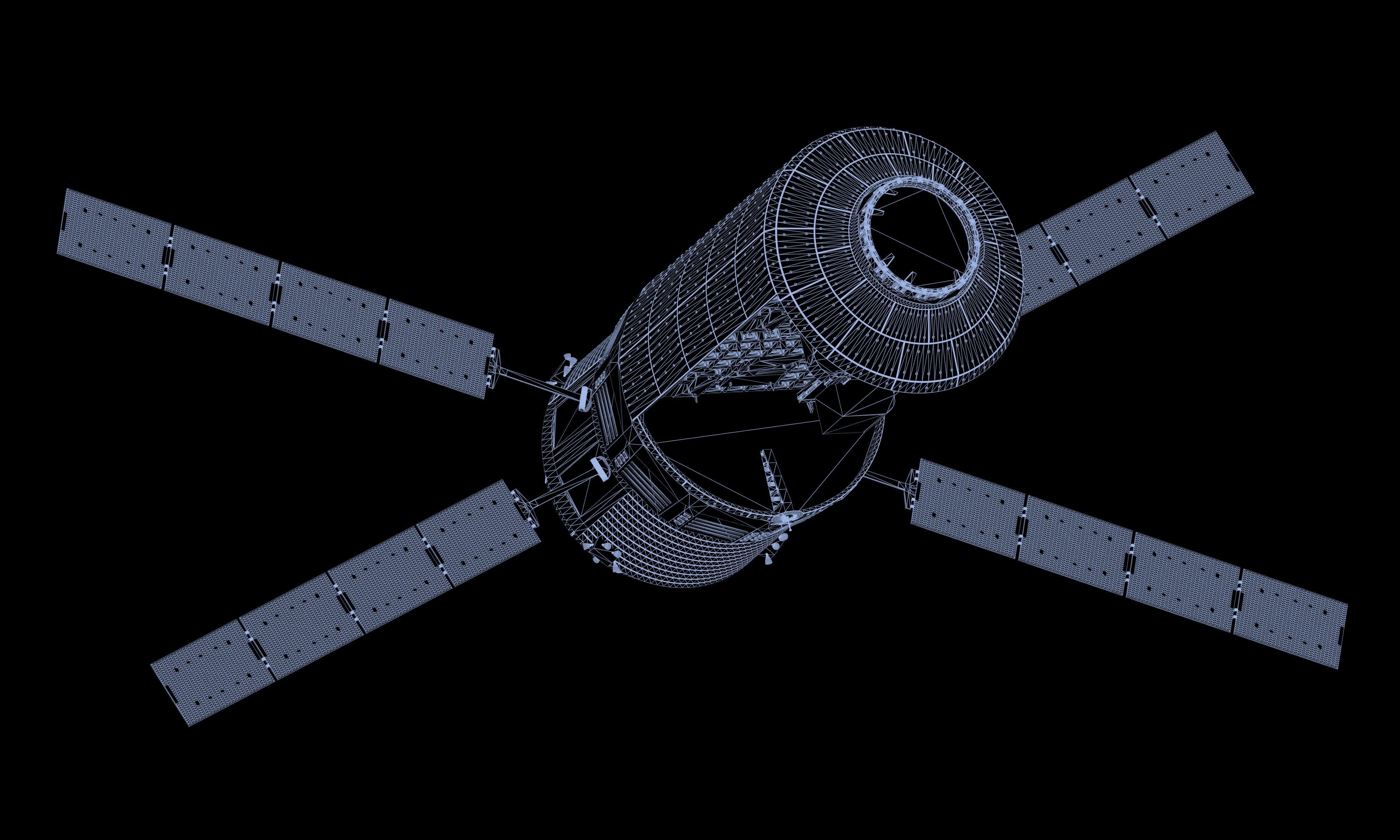 Automated Transfer Vehicle - Unpressurized Logistics Carrier 3D model_6