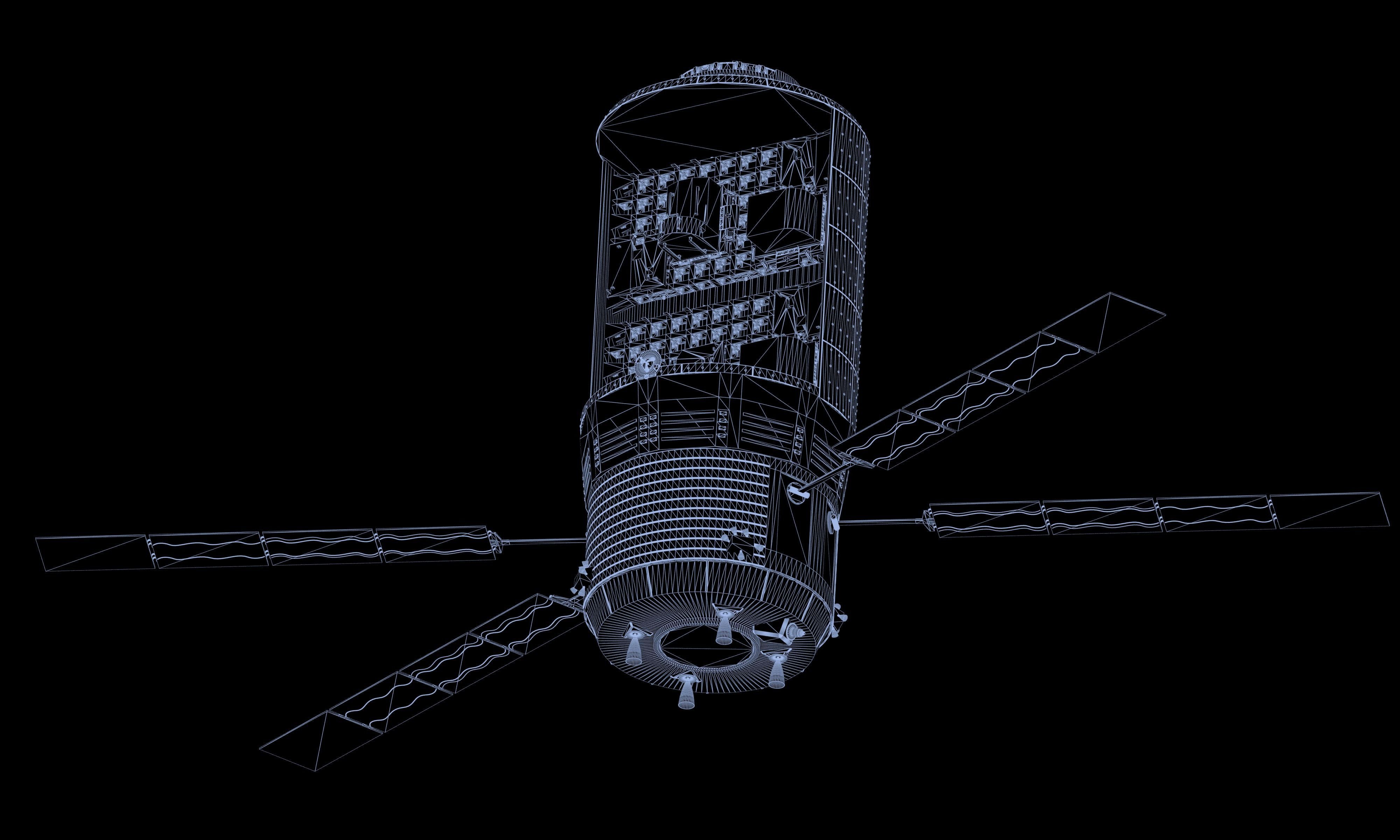 Automated Transfer Vehicle - Unpressurized Logistics Carrier 3D model_4