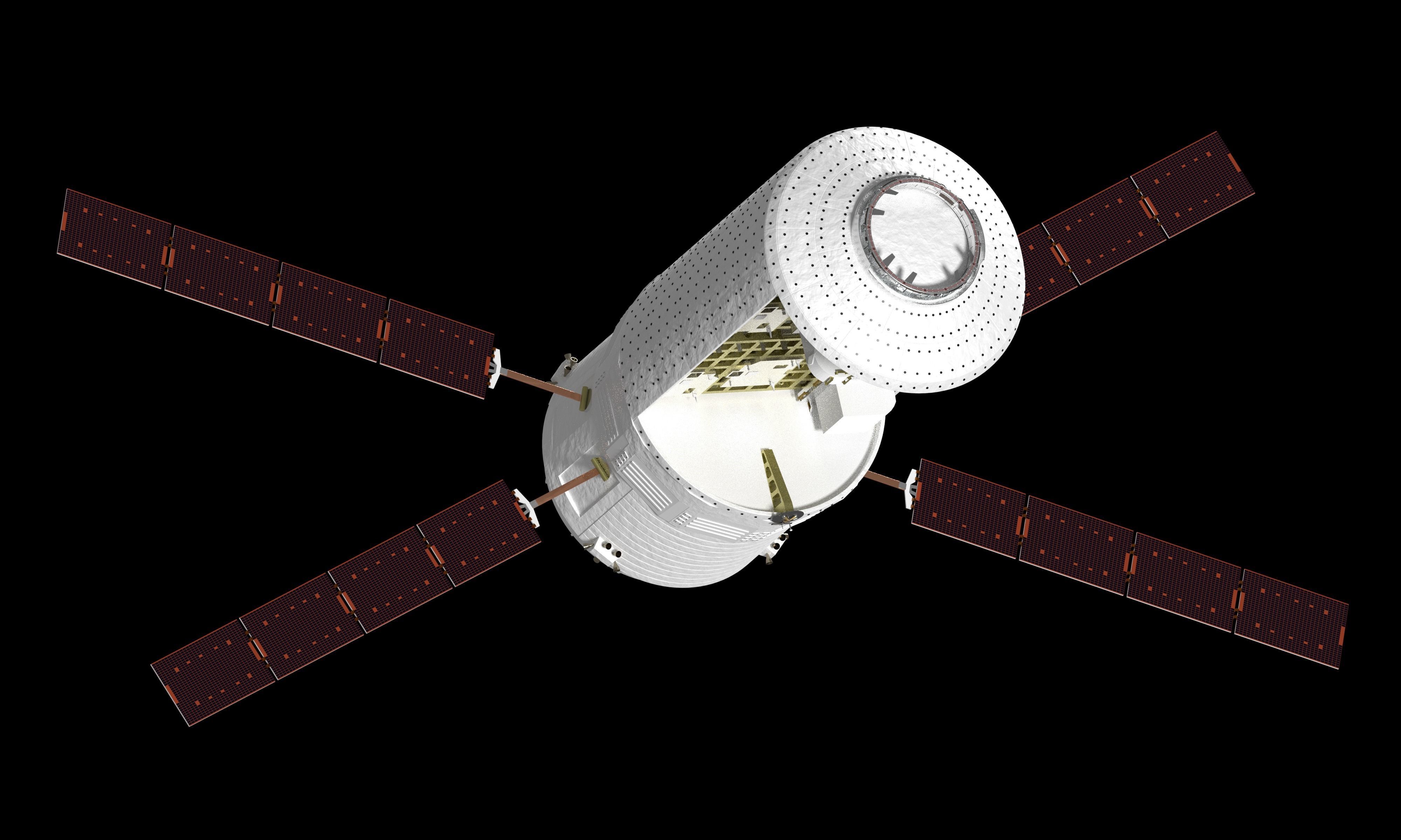 Automated Transfer Vehicle - Unpressurized Logistics Carrier 3D model_3