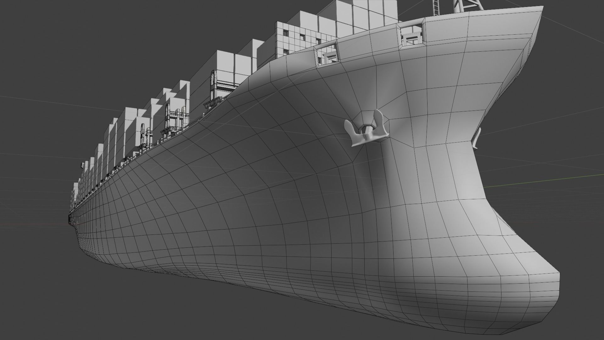 ASC Qaitbay container ship 3D model_15